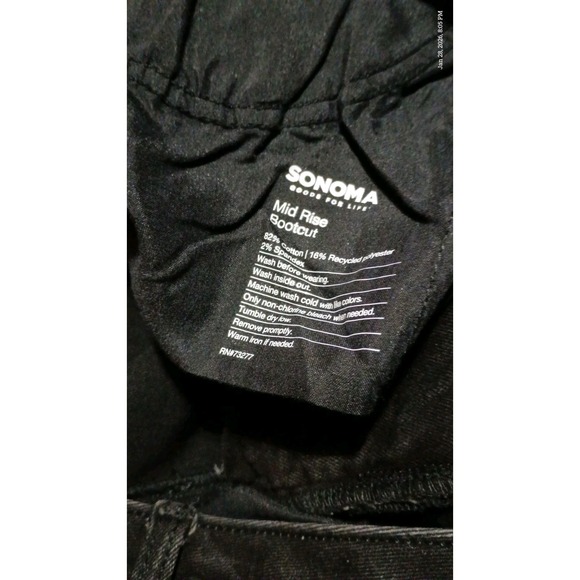 Sonoma Goods For Life Women's Jeans Size 30W - Picture 9 of 9